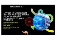 Invest in Dedicated Server Hosting in UAE to increase the resources of your website