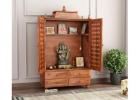 Handcrafted Wooden Pooja Mandir – Ideal for Your Home